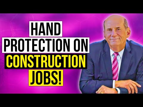 Hand protection on construction jobs!